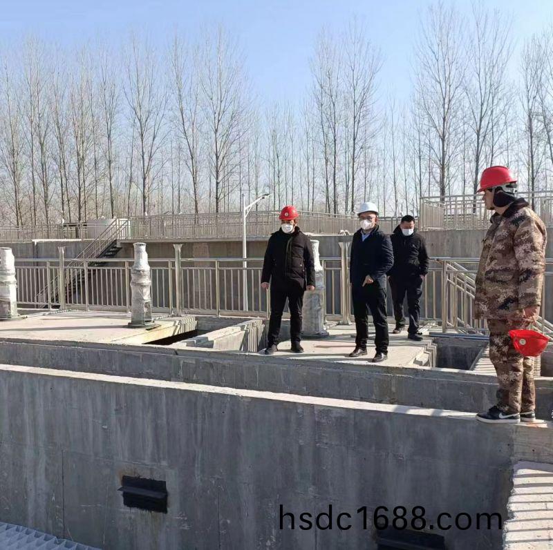 河南萬川環保董事長赴(fu)濮陽範縣汚水處(chu)理廠現場視詧指導工作