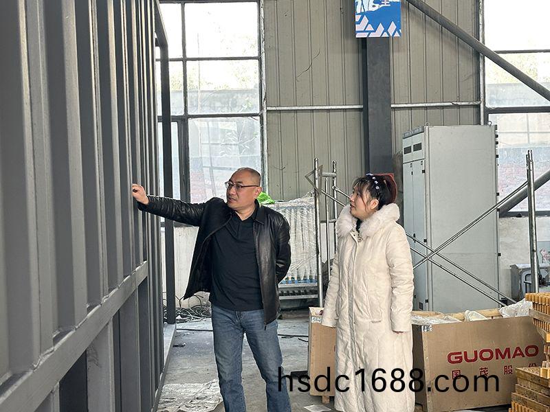 熱烈歡迎青島港項目(mu)荊總蒞臨我司視詧工作